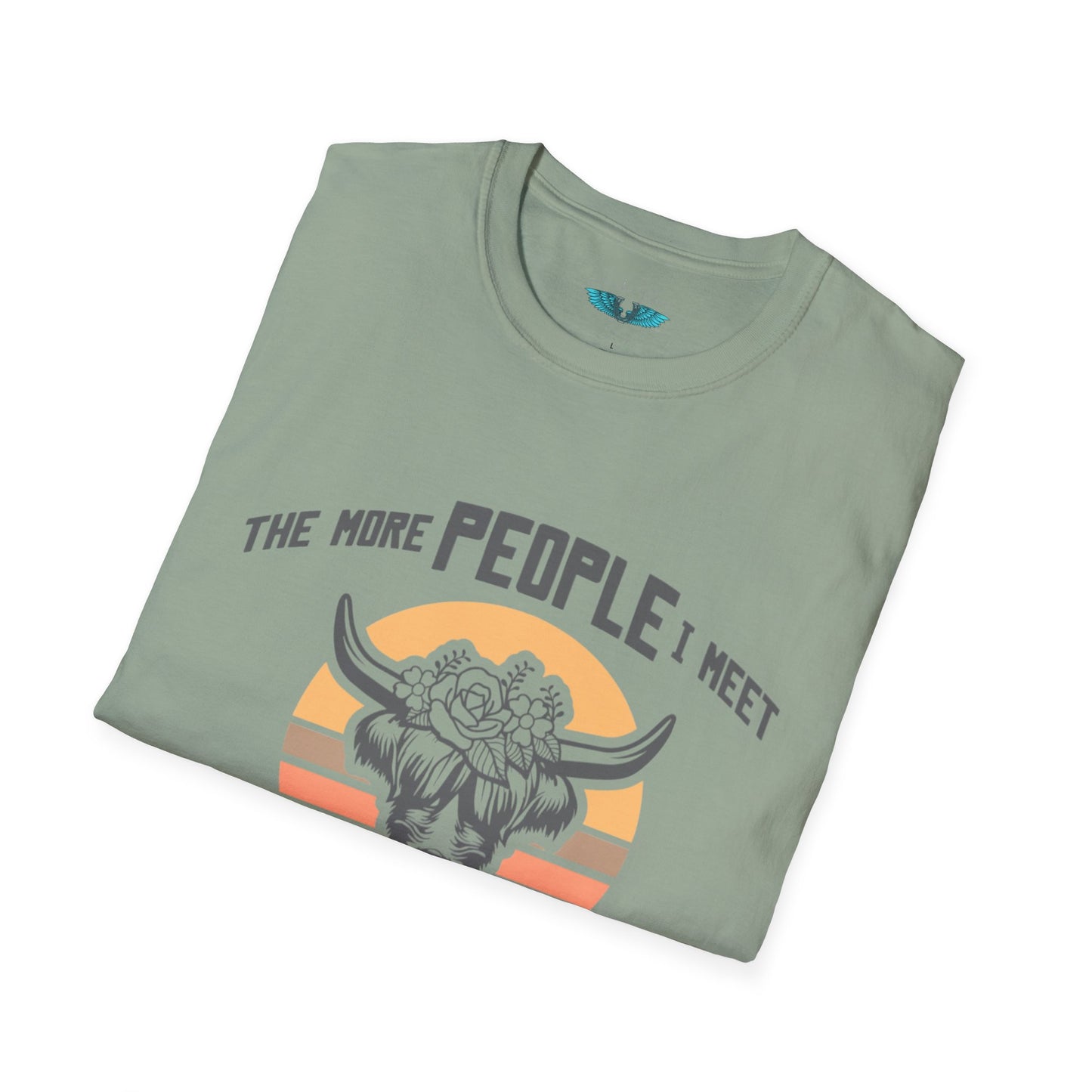I Like Highland Cows Unisex Softstyle Graphic Tee