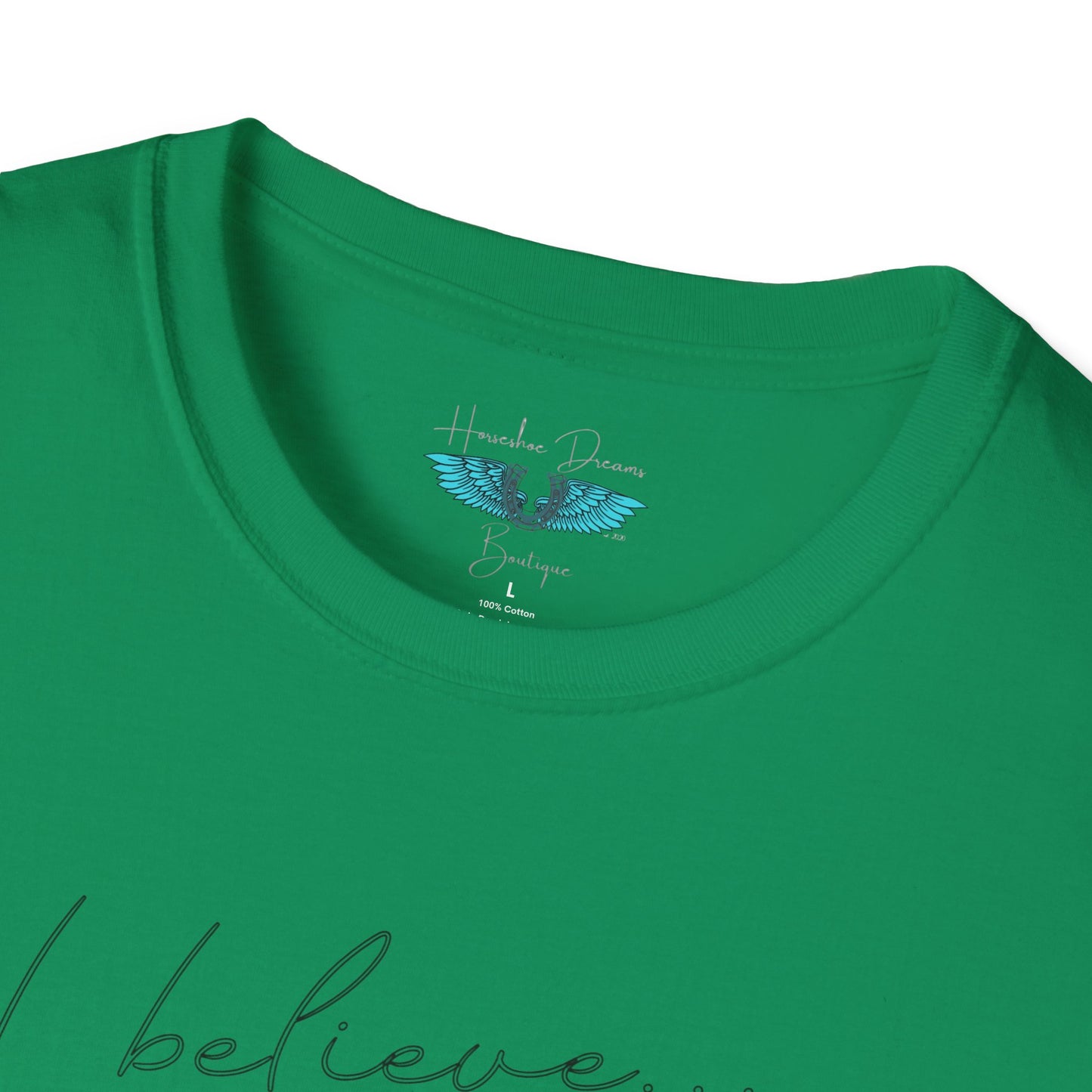 I Believe In Santa Unisex Softstyle Graphic Tee