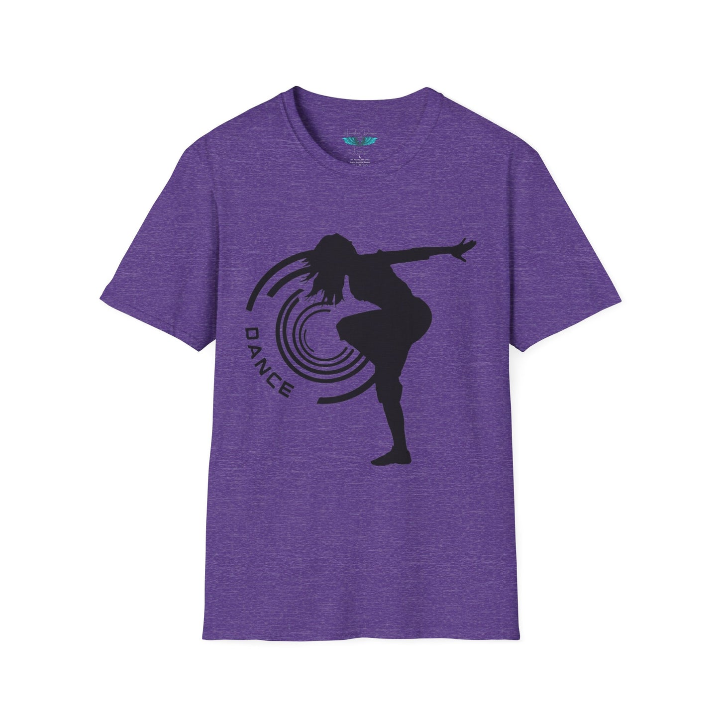 Dance Silhouette Graphic Tee Unisex Softstyle T-Shirt