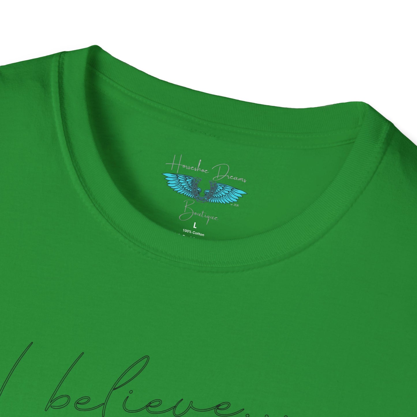 I Believe In Santa Unisex Softstyle Graphic Tee