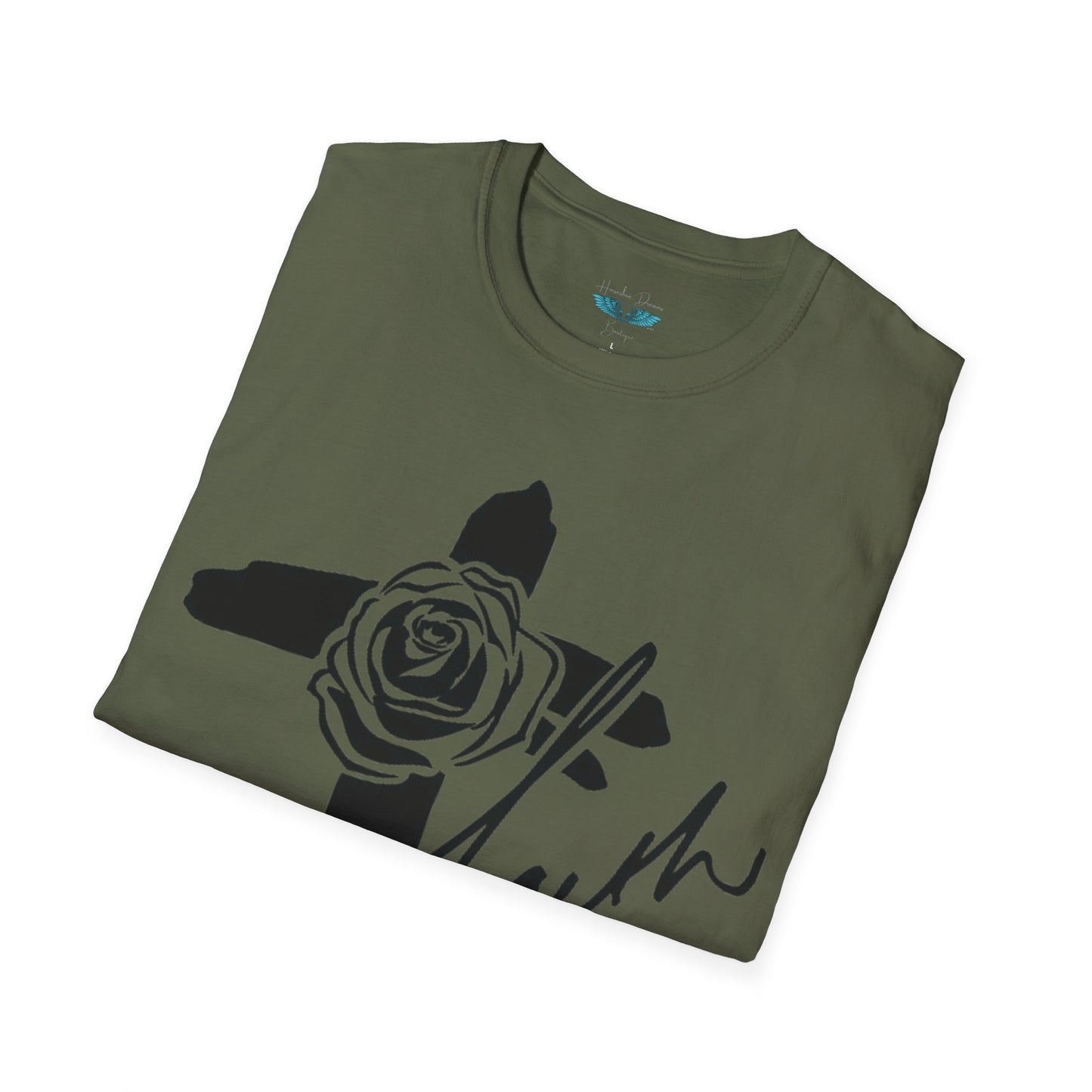 Faith Cross Women's Faith Based Graphic Tee