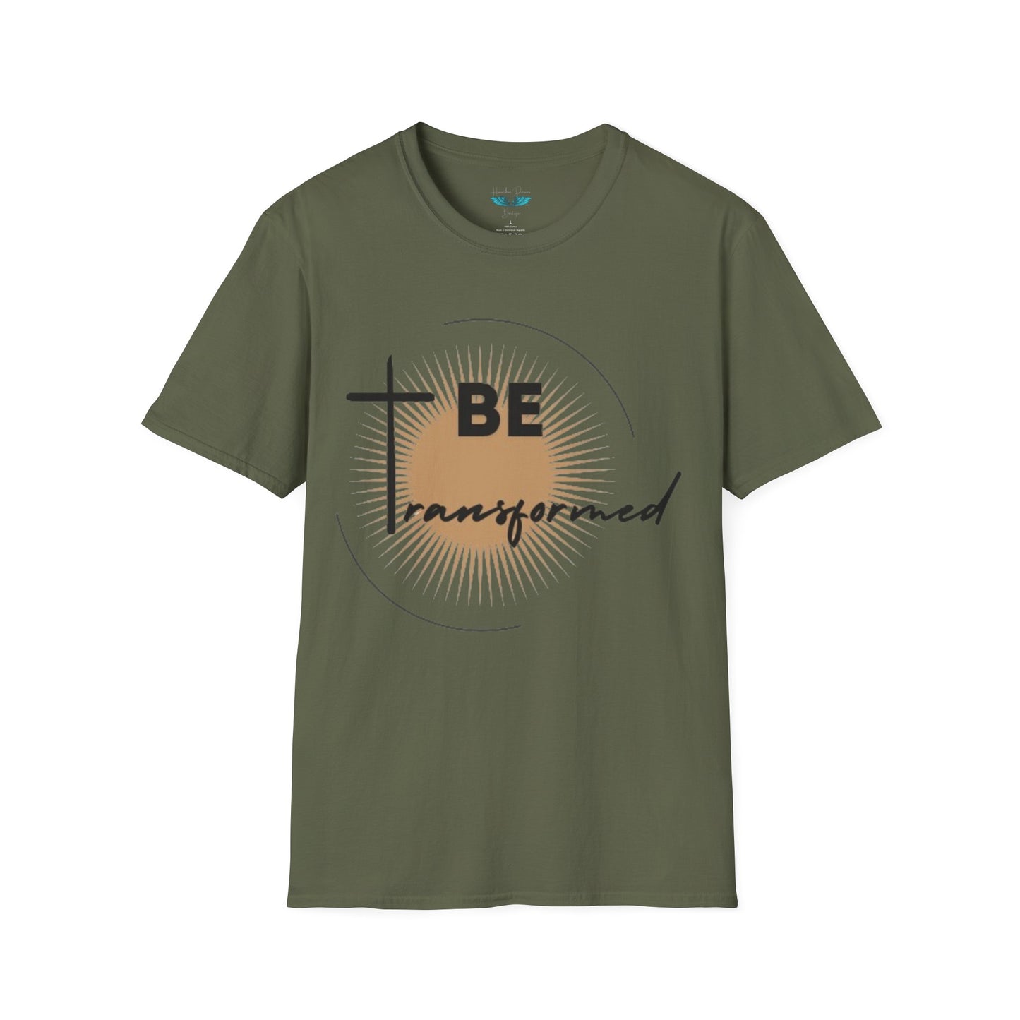 Be Transformed Women's Faith Based Graphic Tee