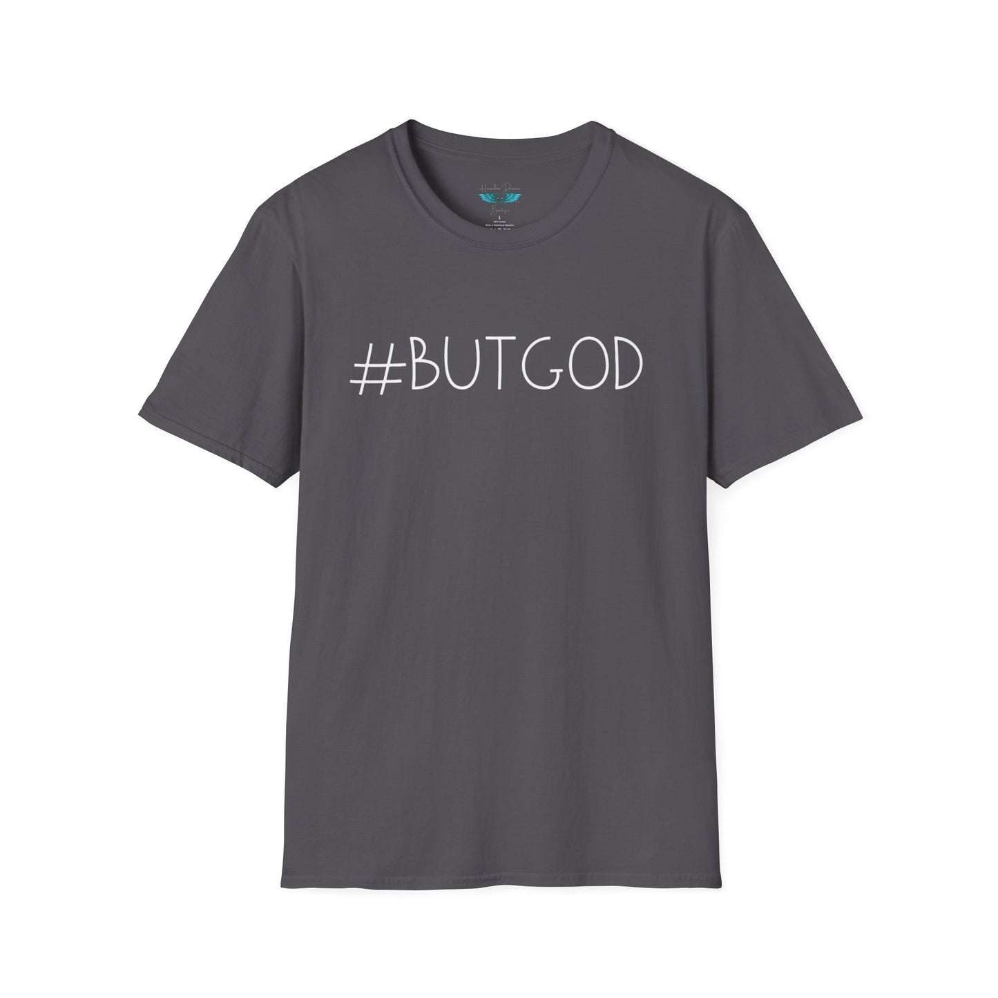 A #ButGod Womens and Mens Faith Based Graphic Tee
