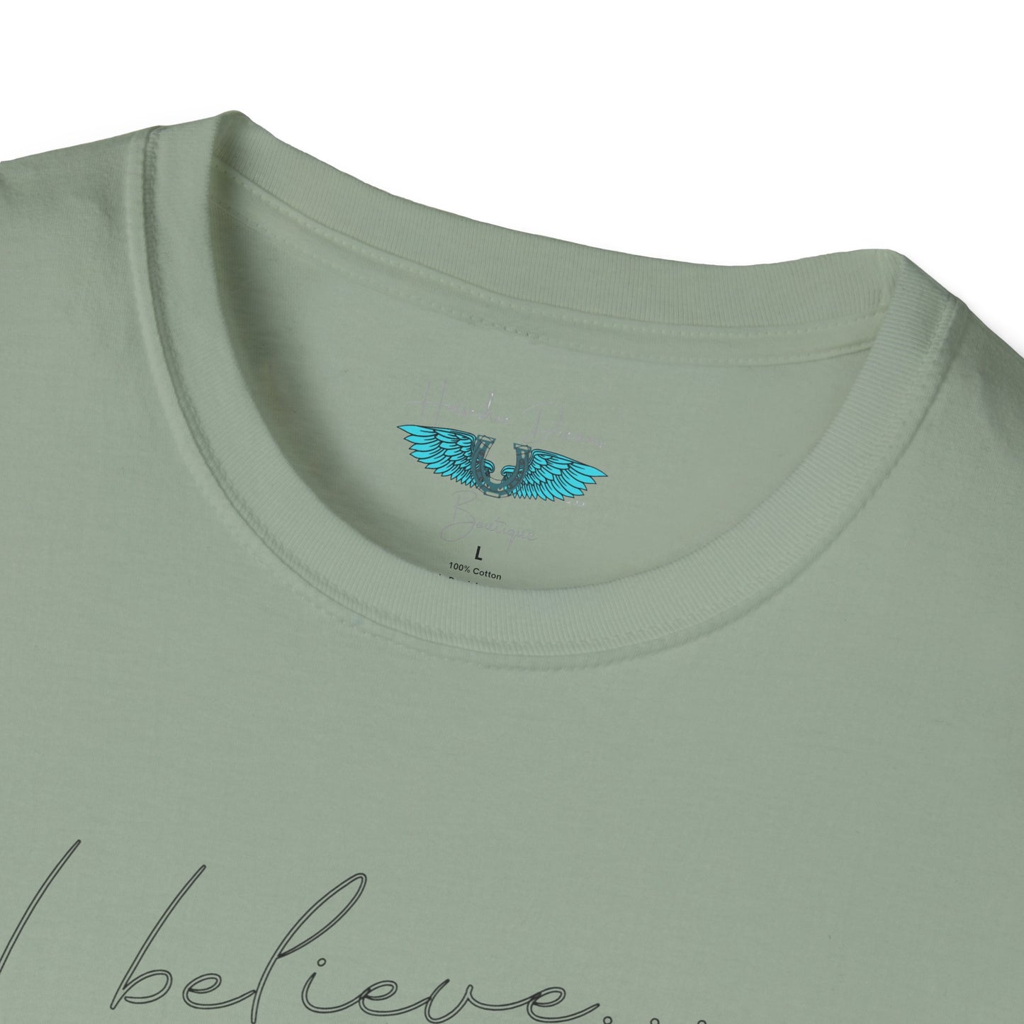 I Believe In Santa Unisex Softstyle Graphic Tee