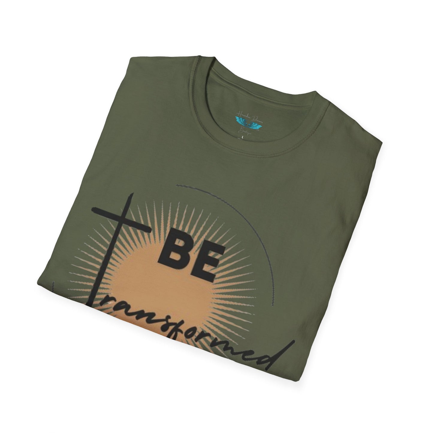 Be Transformed Women's Faith Based Graphic Tee