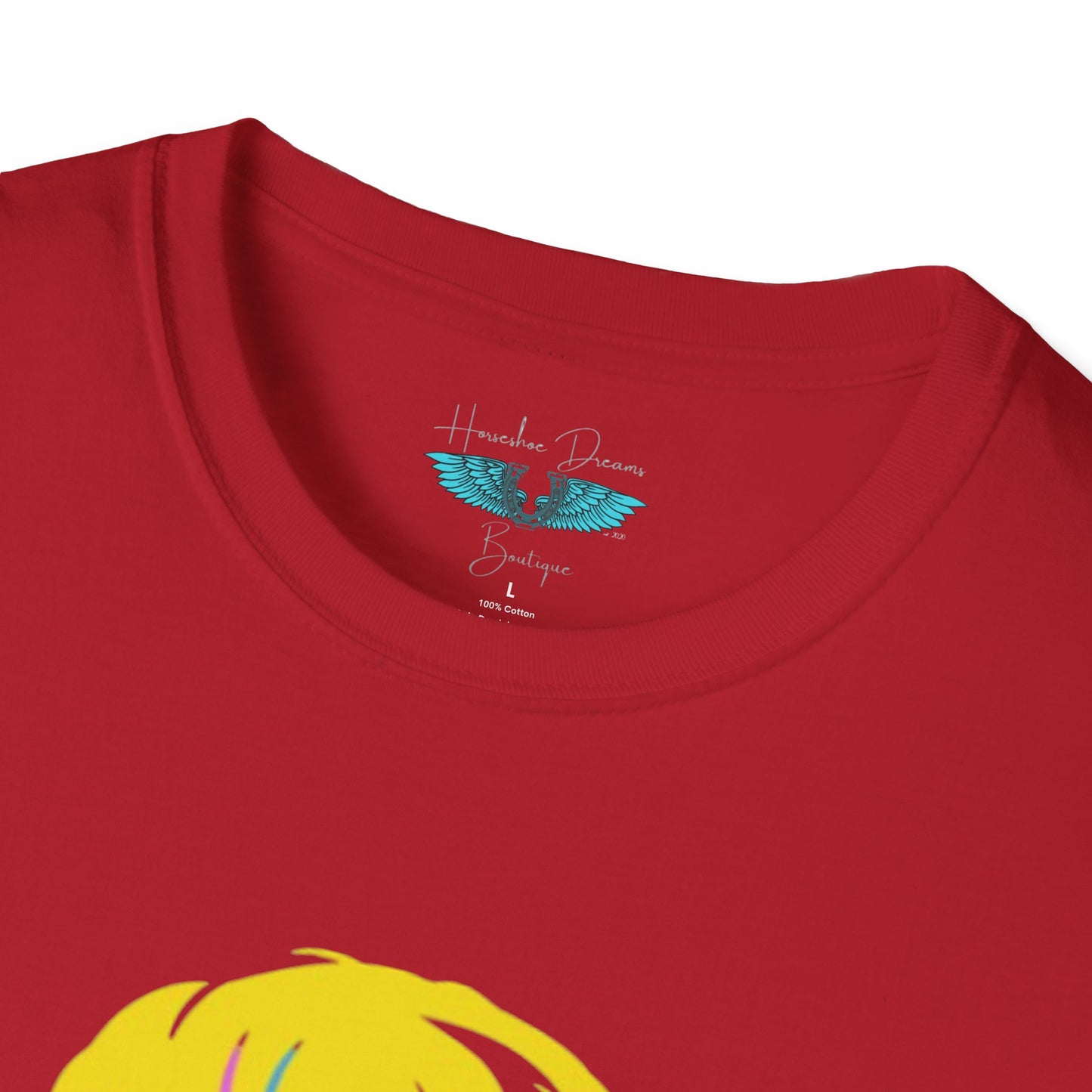 Retiree Hair Don't Care - Military Airforce - Soft Style Women's Graphic Tee