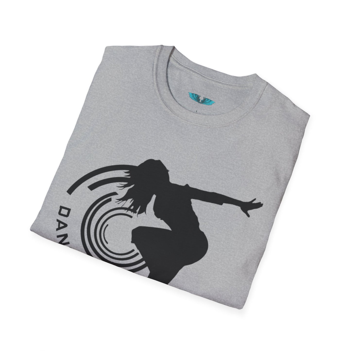 Dance Silhouette Graphic Tee Unisex Softstyle T-Shirt