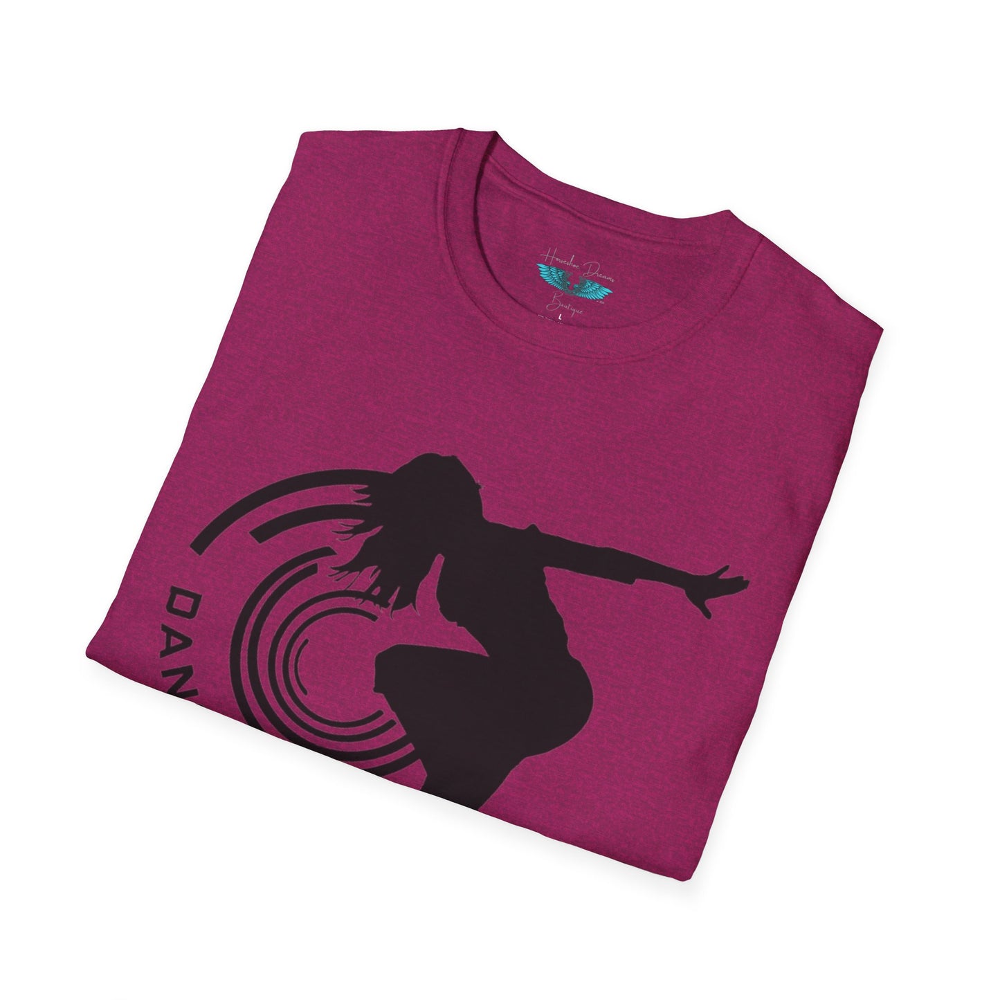 Dance Silhouette Graphic Tee Unisex Softstyle T-Shirt
