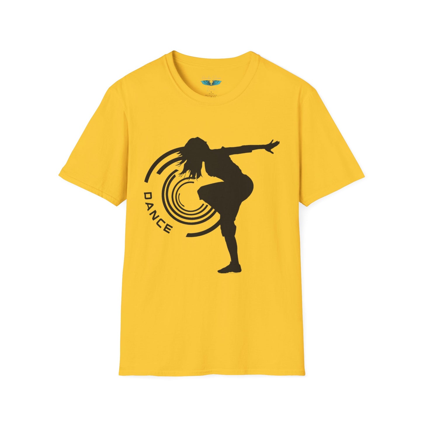 Dance Silhouette Graphic Tee Unisex Softstyle T-Shirt