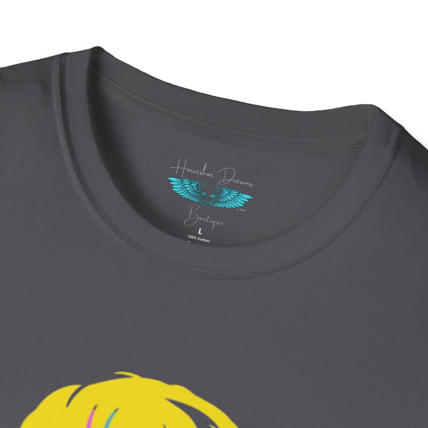 Retiree Hair Don't Care - Military Airforce - Soft Style Women's Graphic Tee
