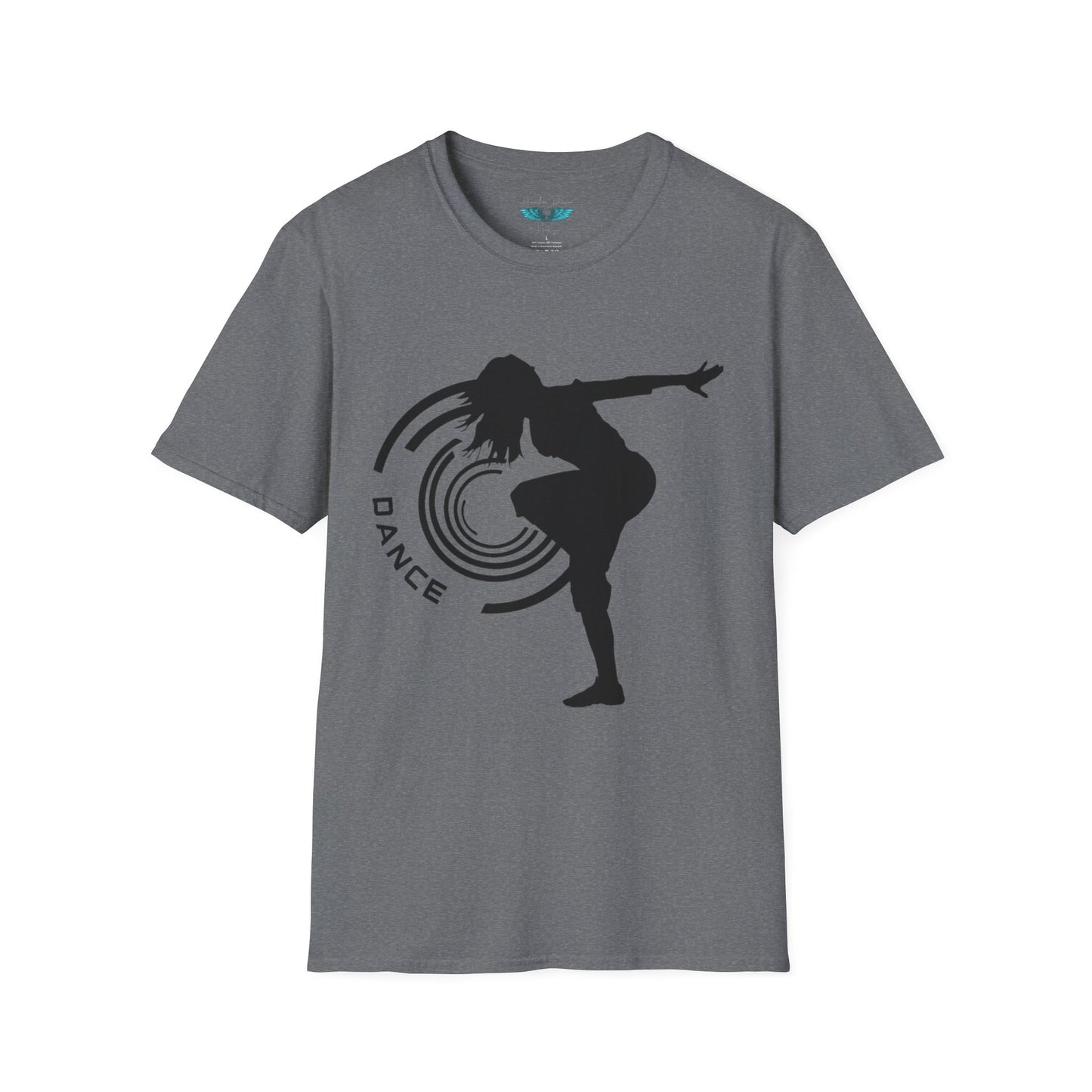 Dance Silhouette Graphic Tee Unisex Softstyle T-Shirt
