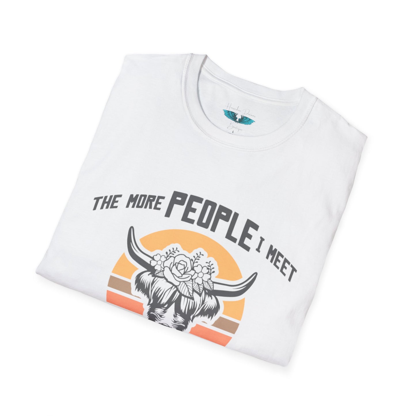 I Like Highland Cows Unisex Softstyle Graphic Tee