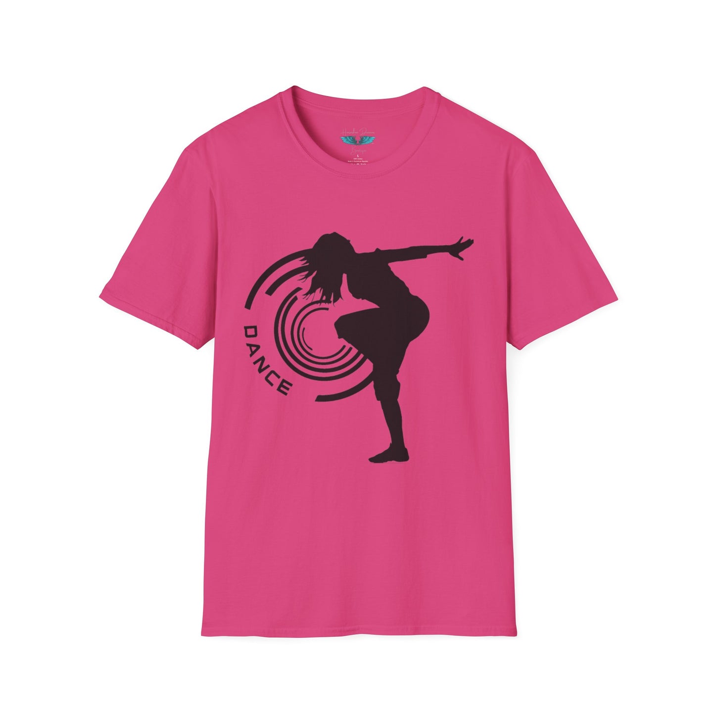 Dance Silhouette Graphic Tee Unisex Softstyle T-Shirt