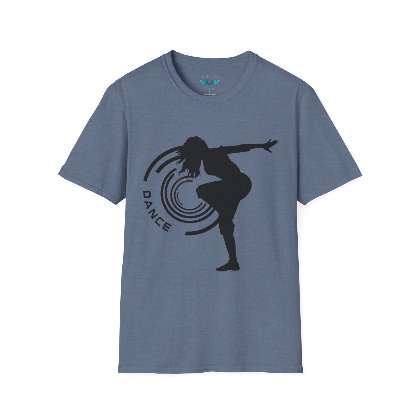 Dance Silhouette Graphic Tee Unisex Softstyle T-Shirt