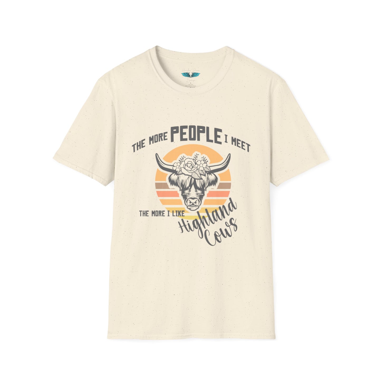 I Like Highland Cows Unisex Softstyle Graphic Tee