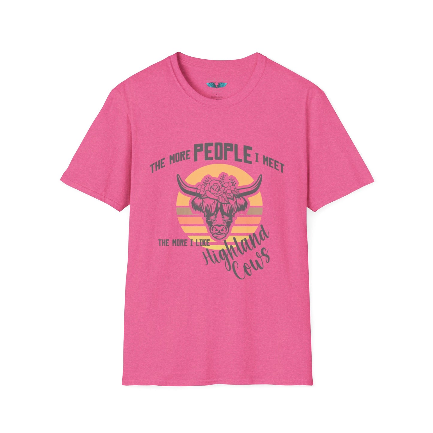 I Like Highland Cows Unisex Softstyle Graphic Tee