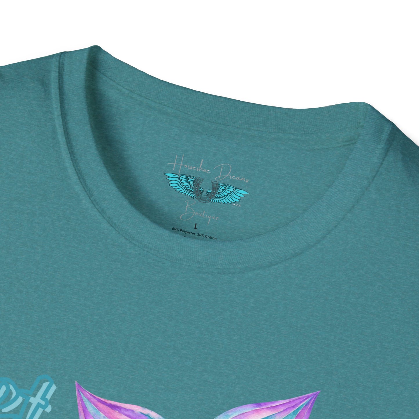 Get Off My Tail - Mermaid Tail Unisex Softstyle Graphic Tee