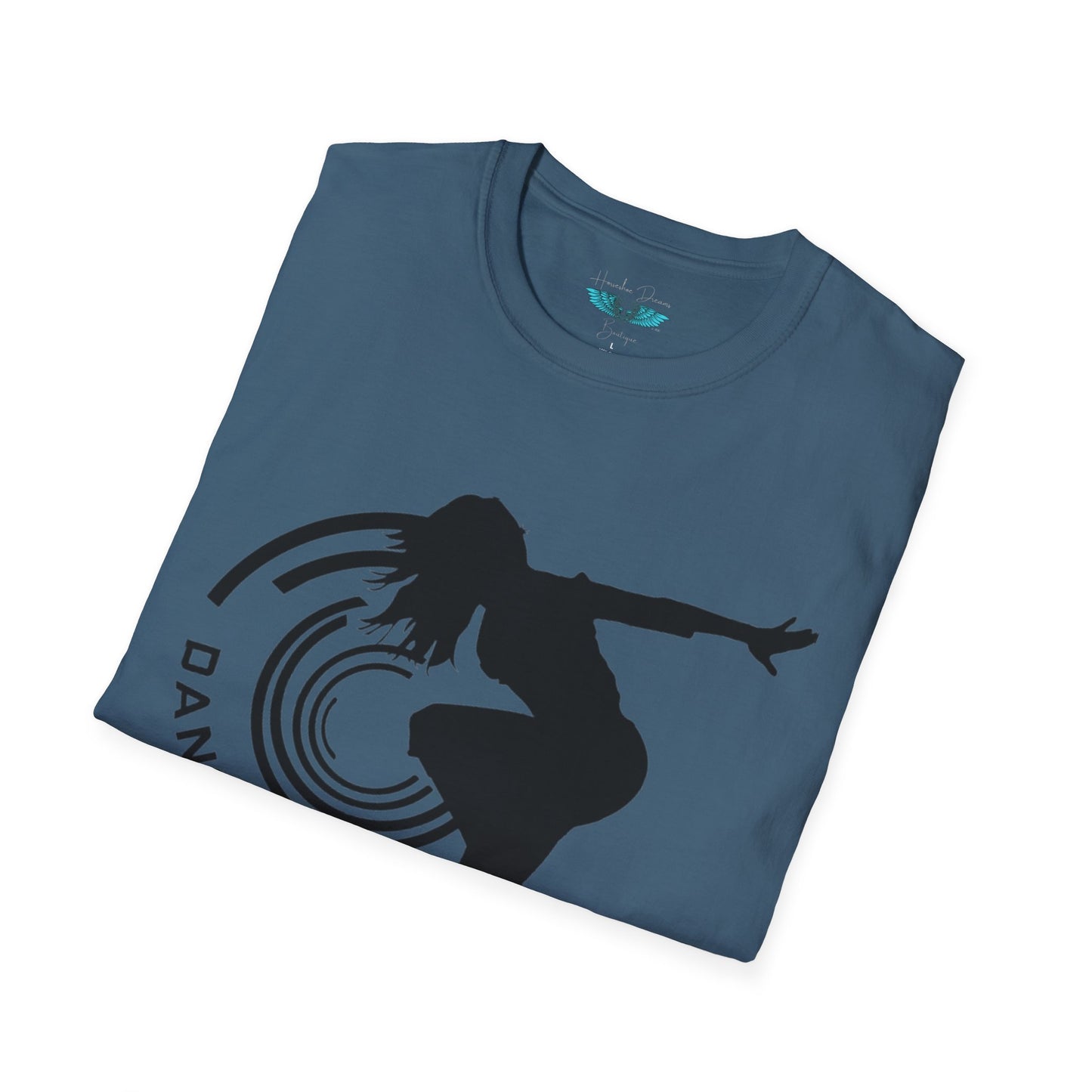 Dance Silhouette Graphic Tee Unisex Softstyle T-Shirt
