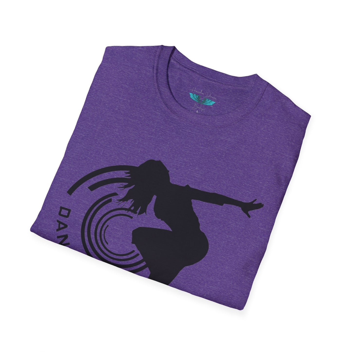 Dance Silhouette Graphic Tee Unisex Softstyle T-Shirt