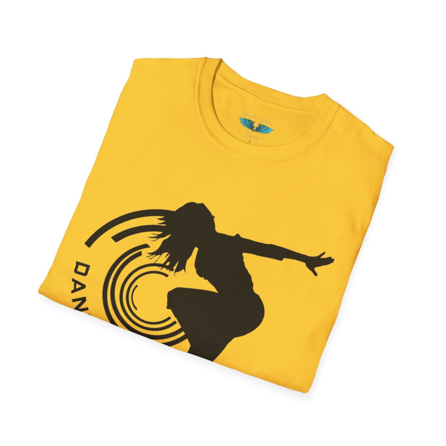 Dance Silhouette Graphic Tee Unisex Softstyle T-Shirt