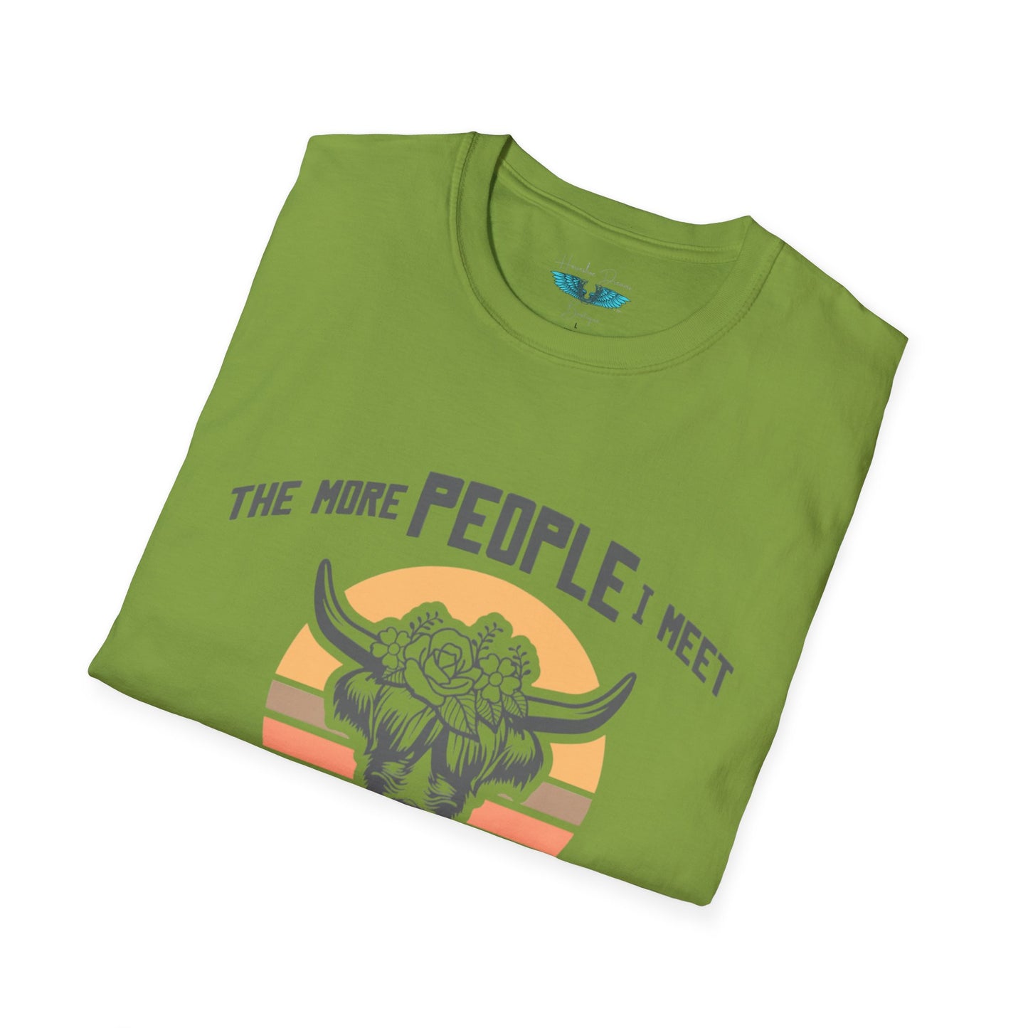 I Like Highland Cows Unisex Softstyle Graphic Tee