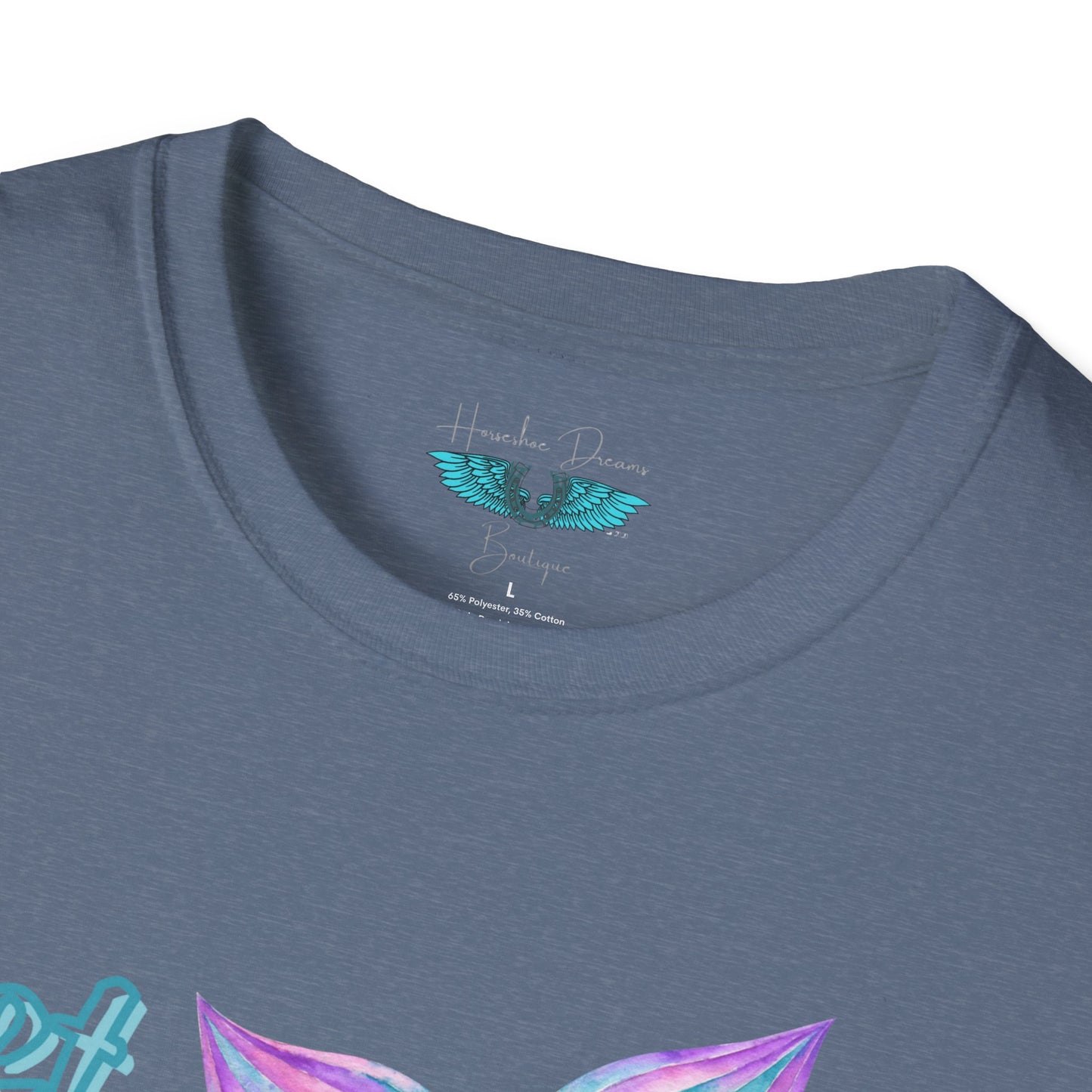 Get Off My Tail - Mermaid Tail Unisex Softstyle Graphic Tee