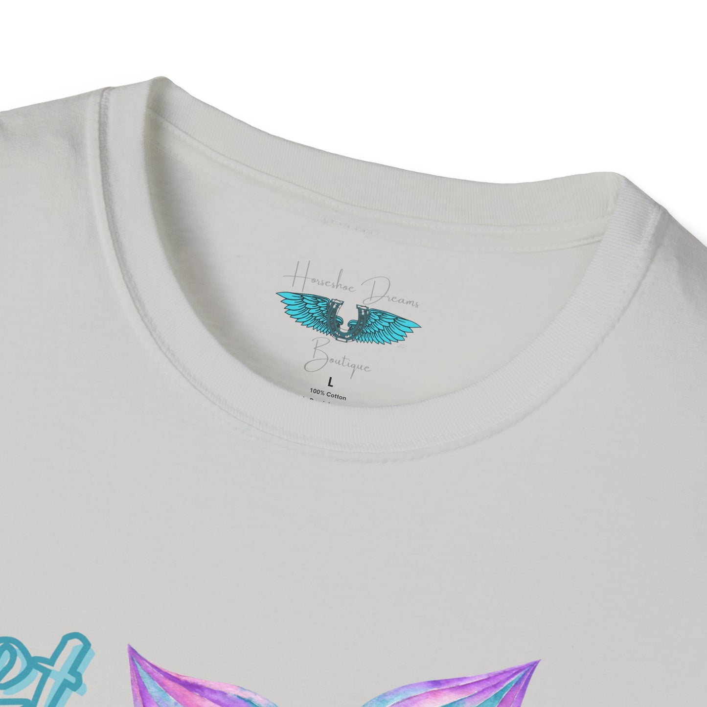 Get Off My Tail - Mermaid Tail Unisex Softstyle Graphic Tee