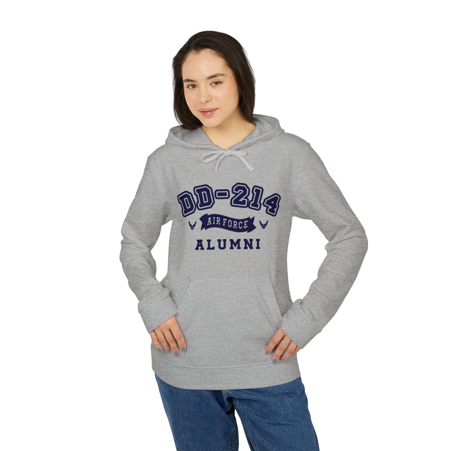 Retired DD-214 Adidas Unisex Fleece Hoodie