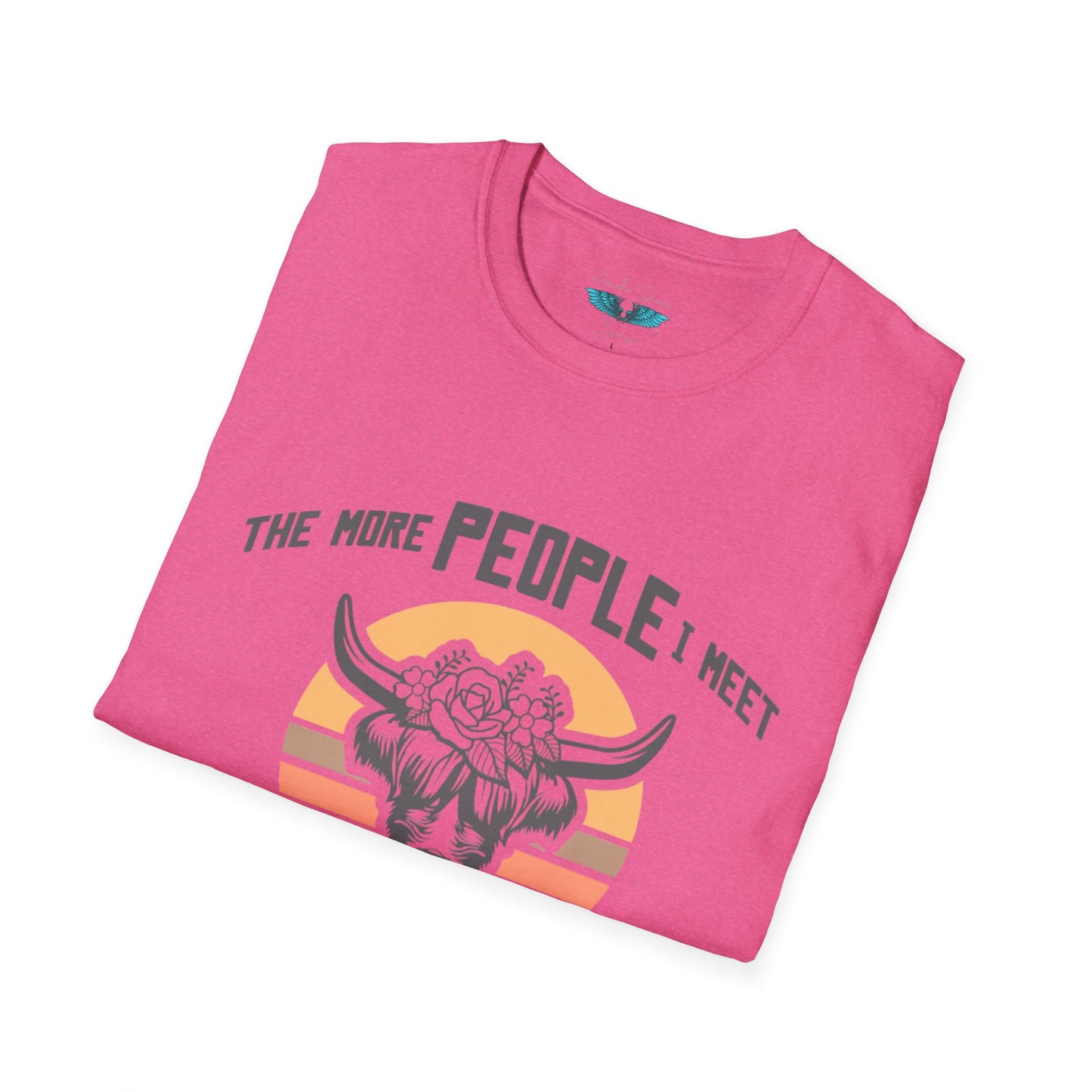 I Like Highland Cows Unisex Softstyle Graphic Tee