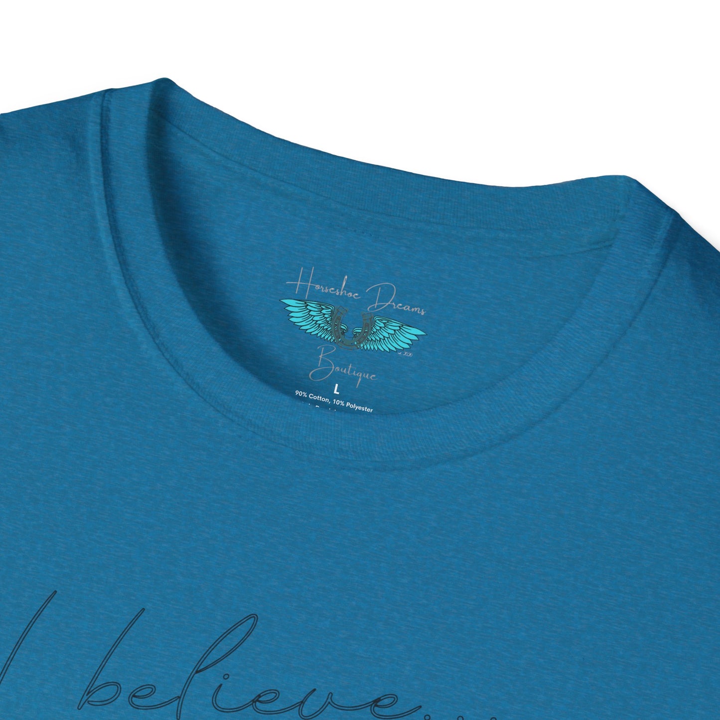 I Believe In Santa Unisex Softstyle Graphic Tee