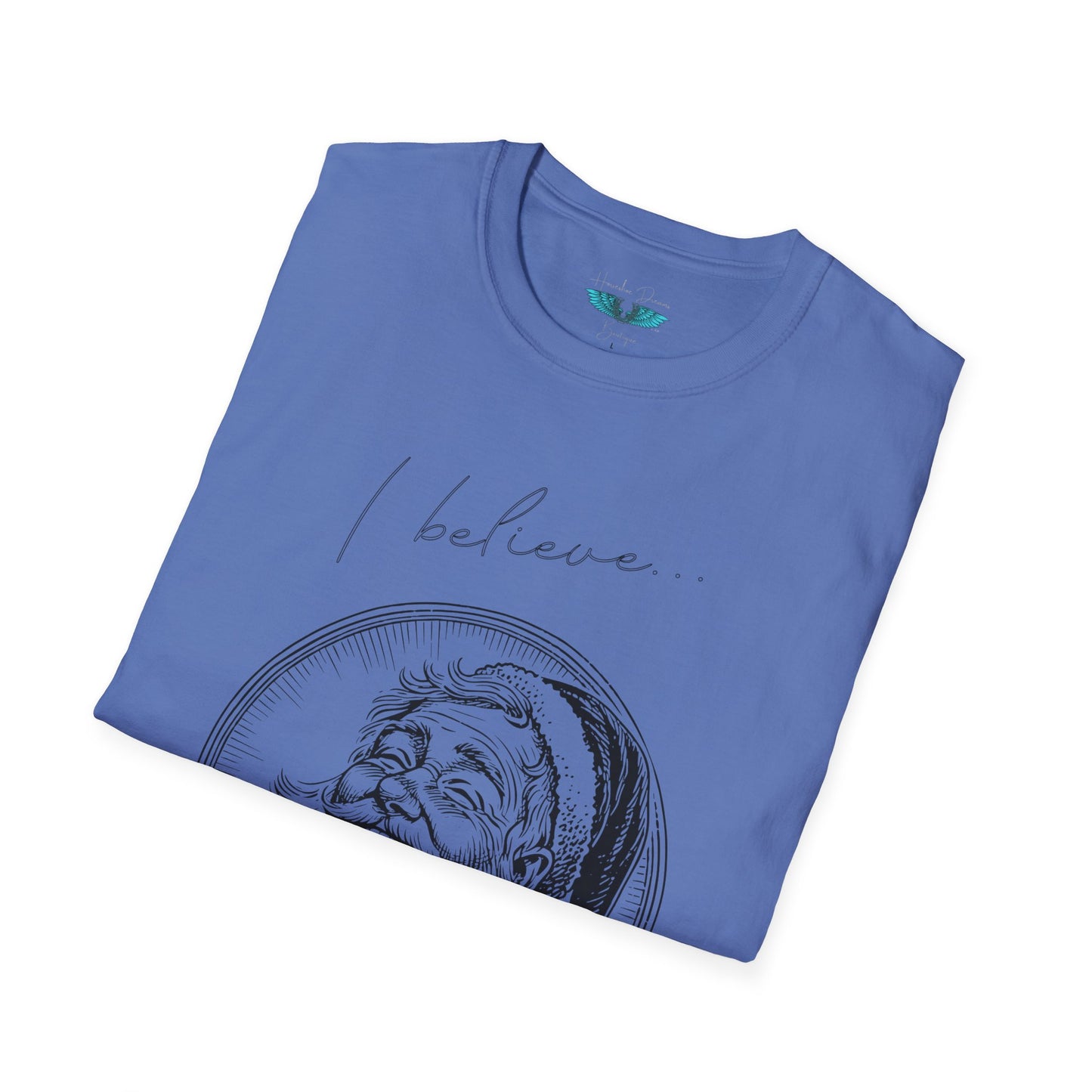 I Believe In Santa Unisex Softstyle Graphic Tee