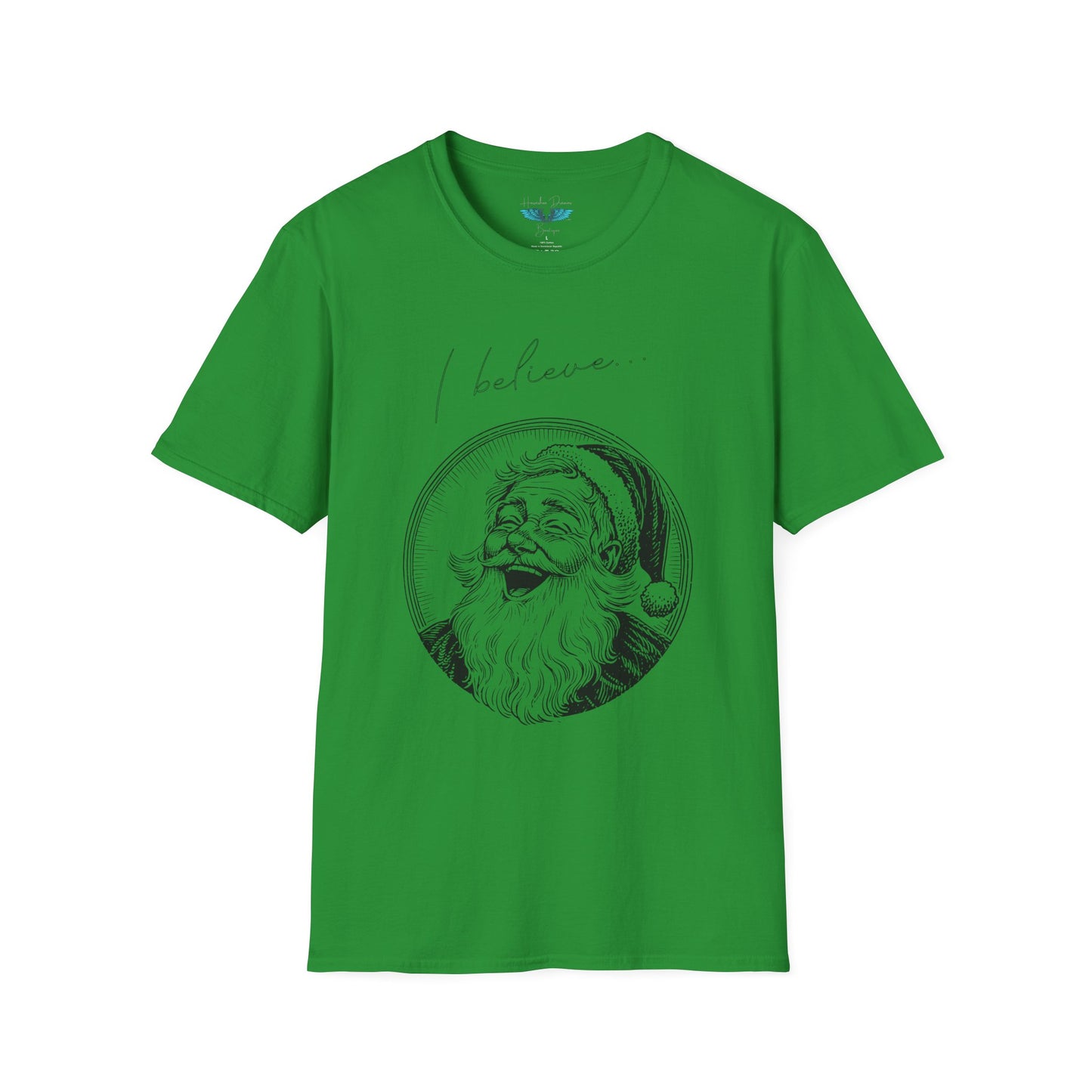 I Believe In Santa Unisex Softstyle Graphic Tee