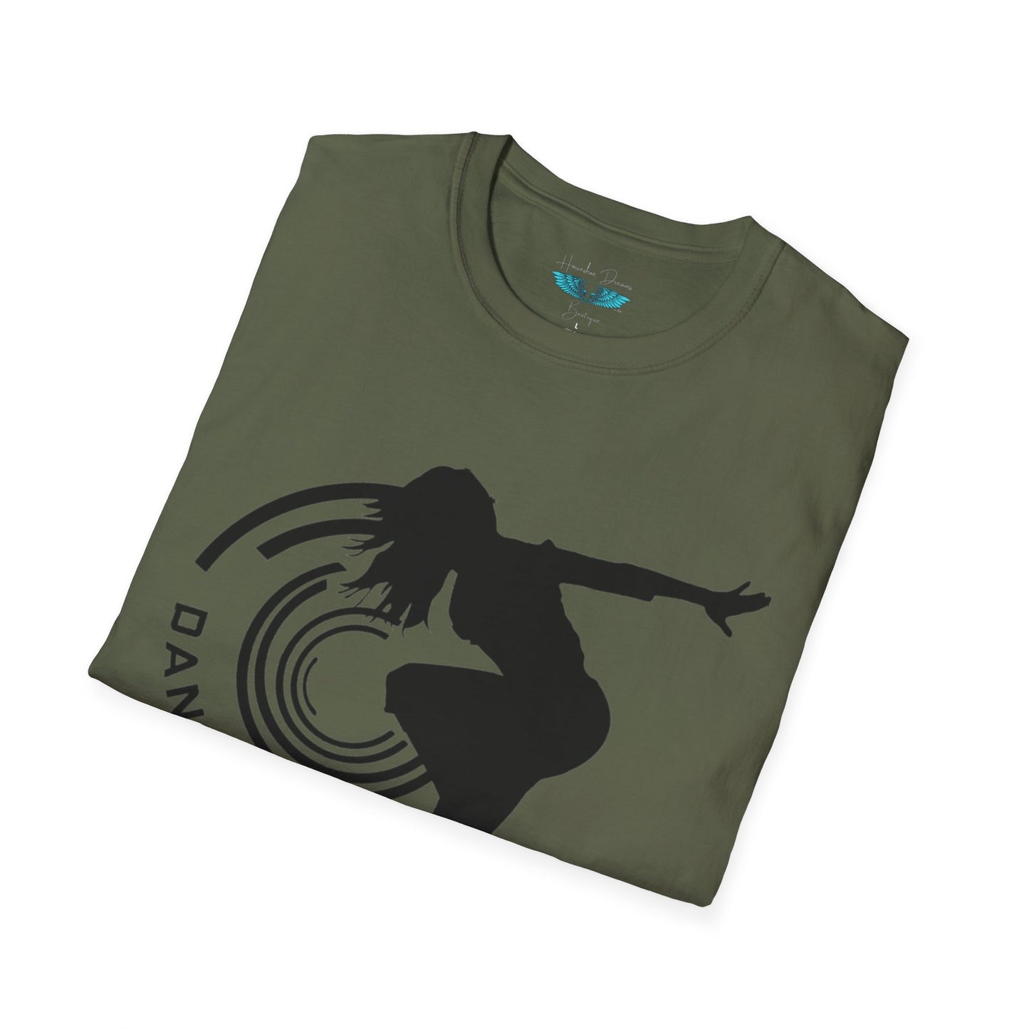 Dance Silhouette Graphic Tee Unisex Softstyle T-Shirt