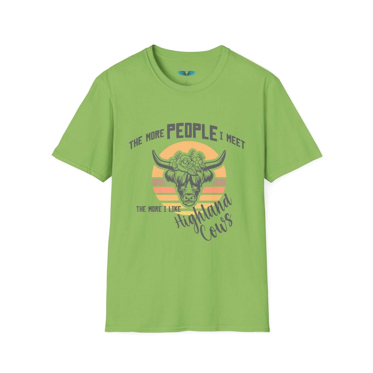 I Like Highland Cows Unisex Softstyle Graphic Tee