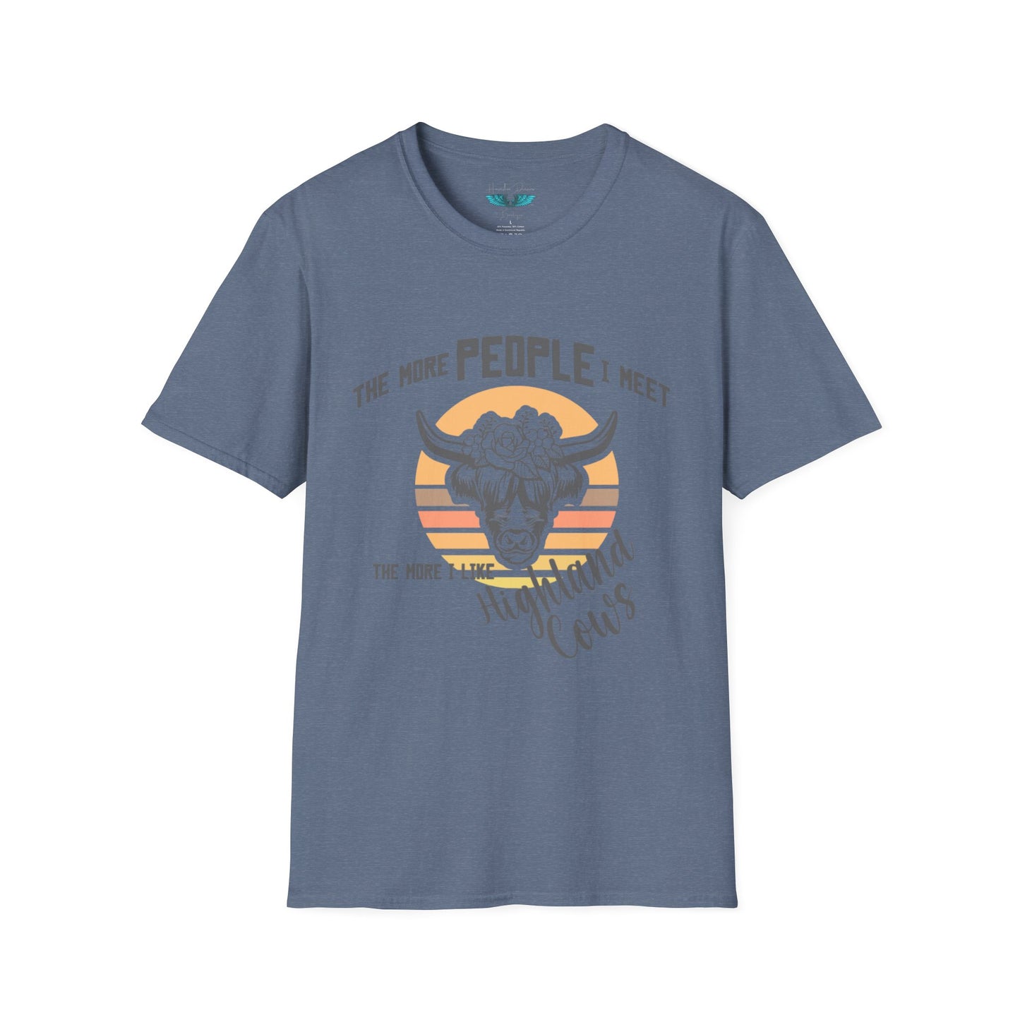 I Like Highland Cows Unisex Softstyle Graphic Tee