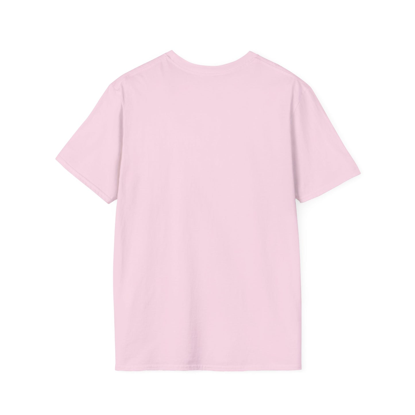Dance Silhouette Graphic Tee in Lifted Pink Unisex Softstyle T-Shirt