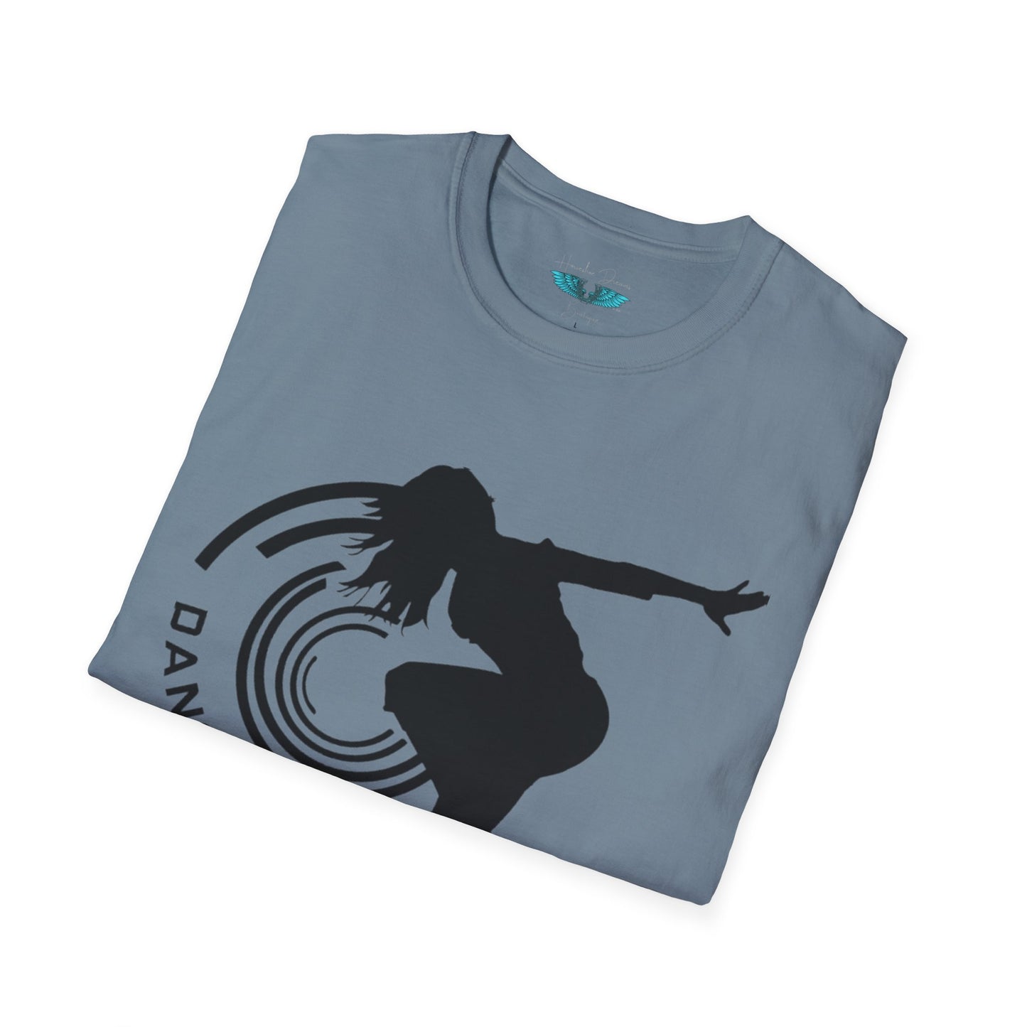 Dance Silhouette Graphic Tee Unisex Softstyle T-Shirt