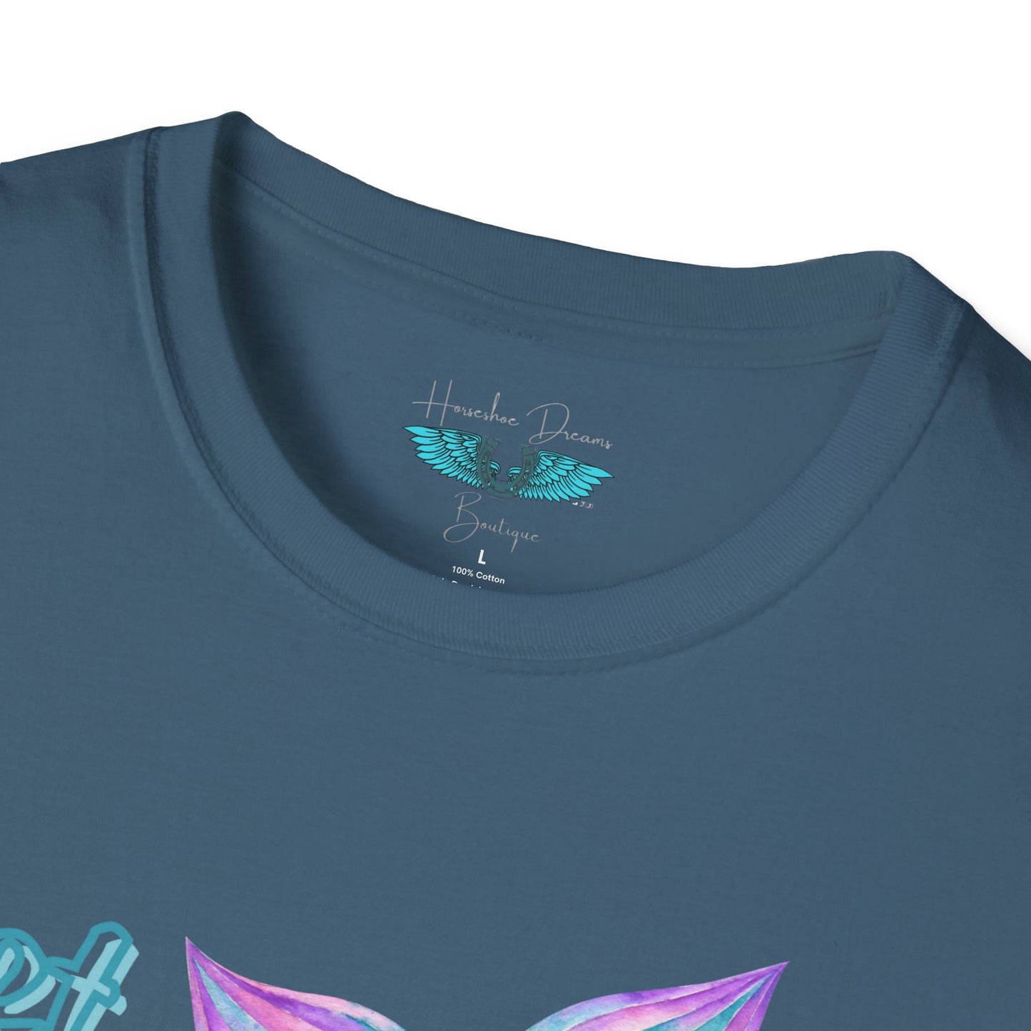 Get Off My Tail - Mermaid Tail Unisex Softstyle Graphic Tee