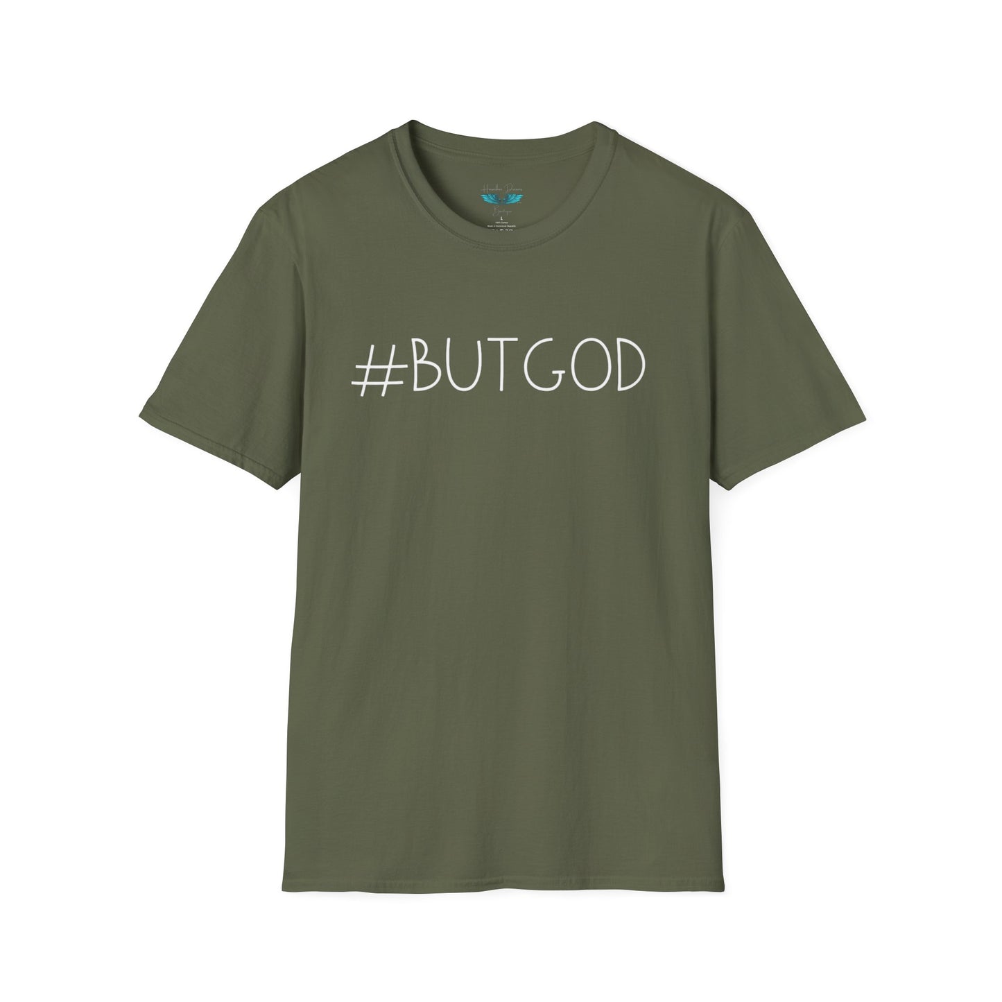 A #ButGod Womens and Mens Faith Based Graphic Tee