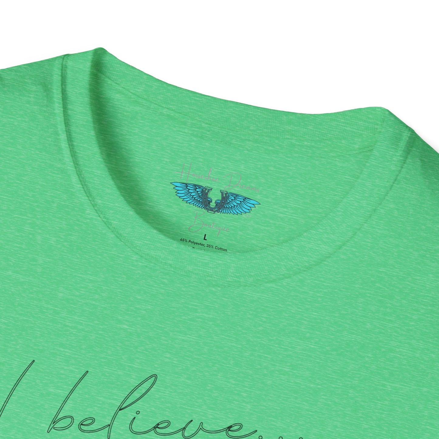 I Believe In Santa Unisex Softstyle Graphic Tee