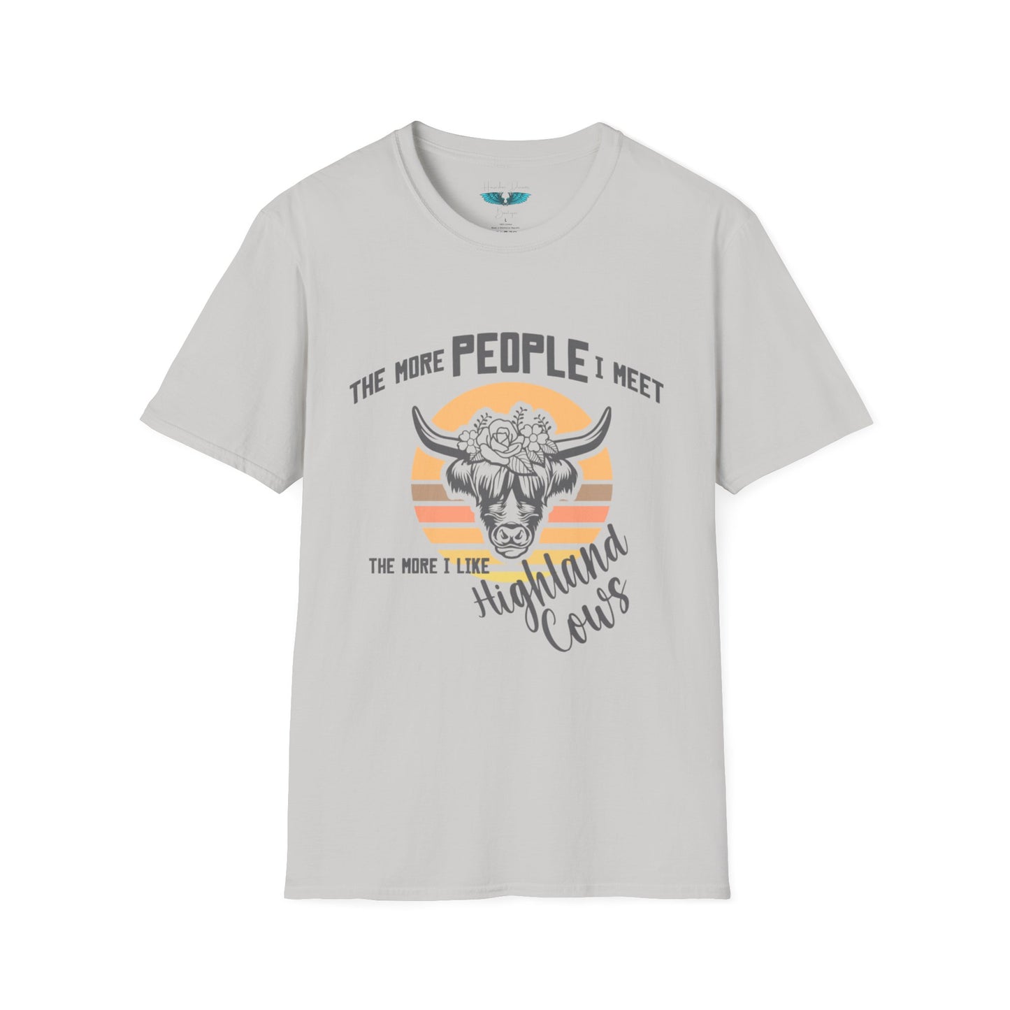 I Like Highland Cows Unisex Softstyle Graphic Tee