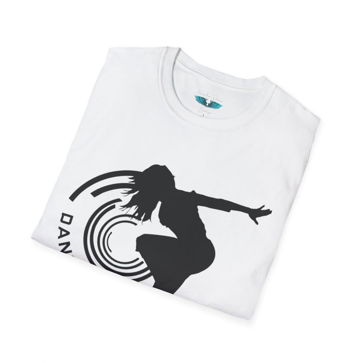 Dance Silhouette Graphic Tee Unisex Softstyle T-Shirt