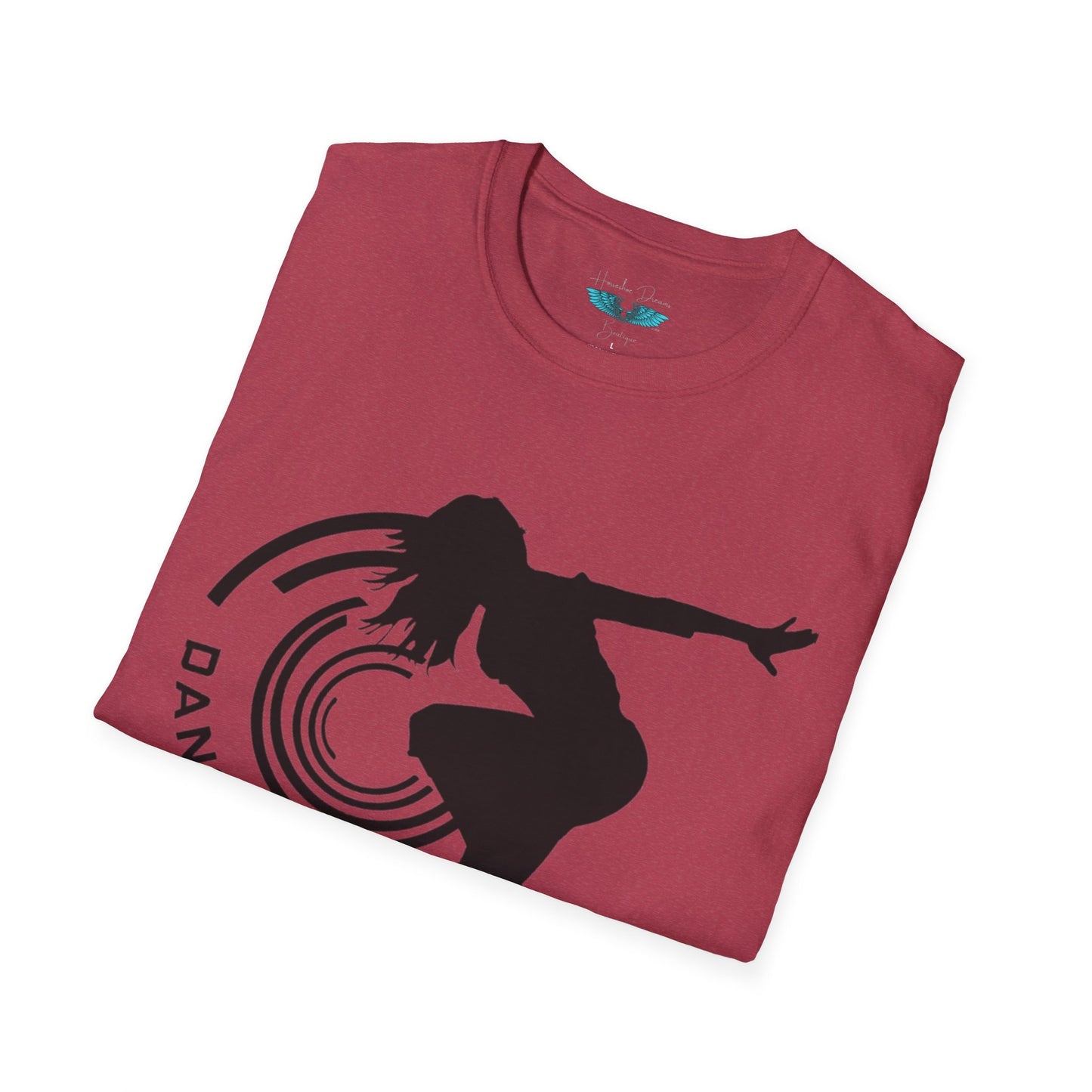 Dance Silhouette Graphic Tee Unisex Softstyle T-Shirt