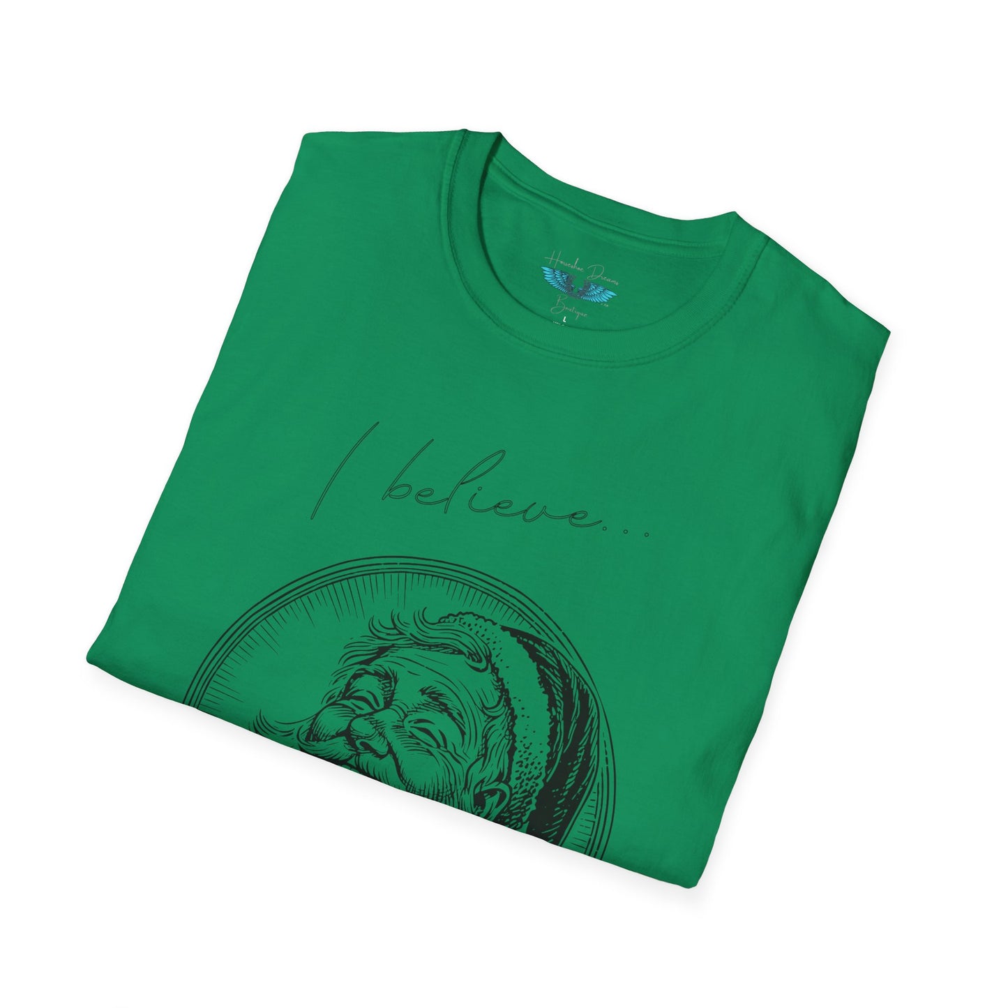 I Believe In Santa Unisex Softstyle Graphic Tee