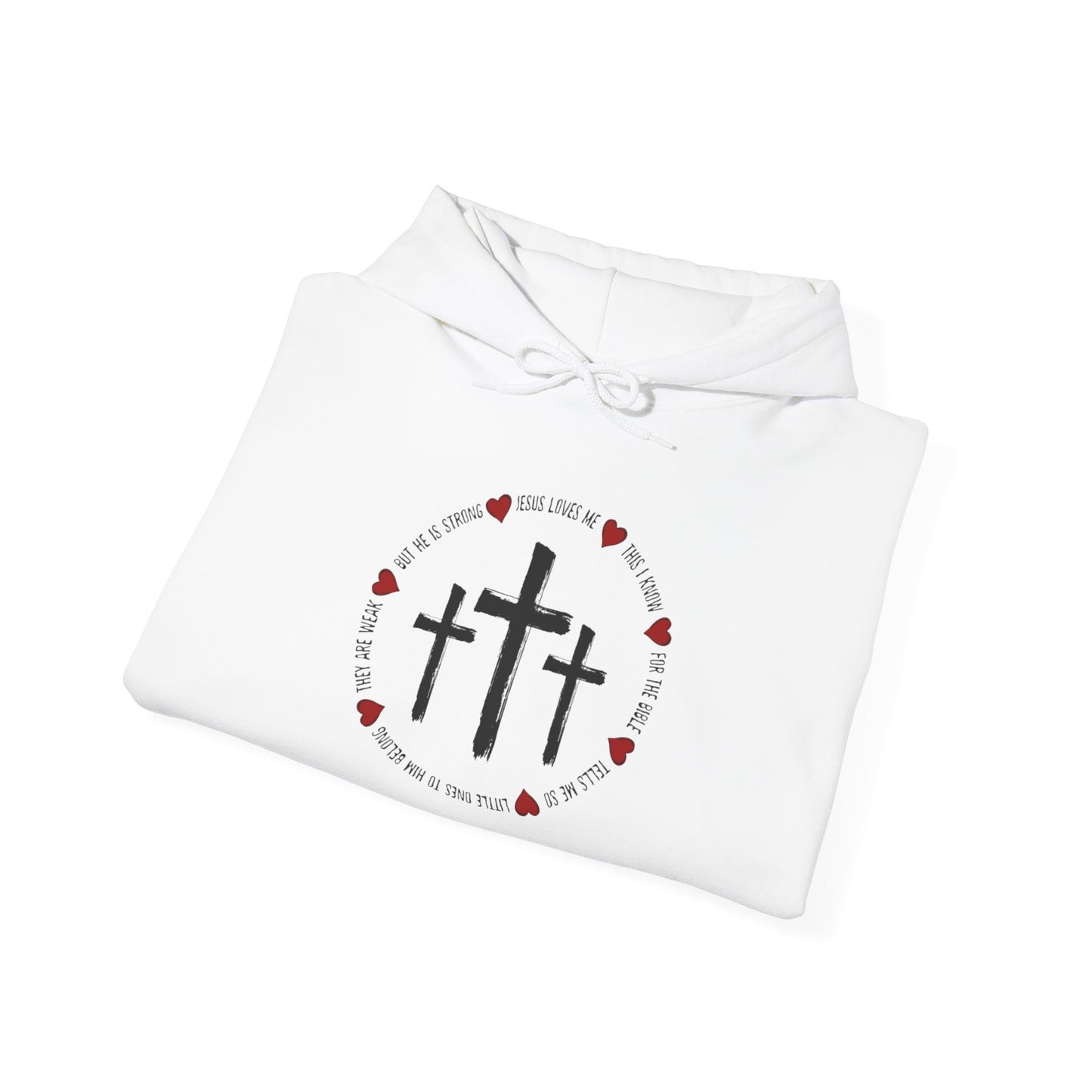 Jesus Loves Me Unisex Heavy Blend™ Hoodie