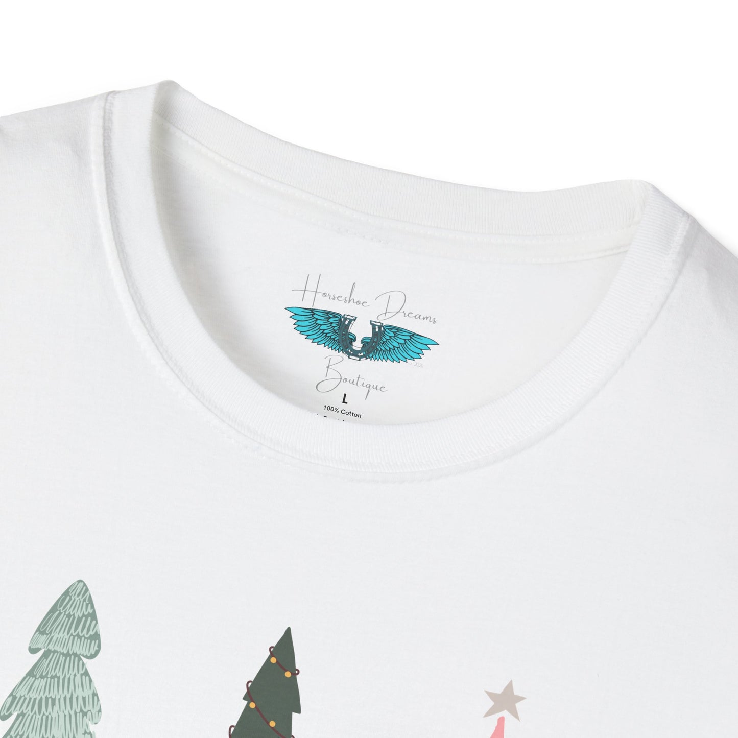 Feeling Like Christmas Unisex Softstyle Graphic Tee