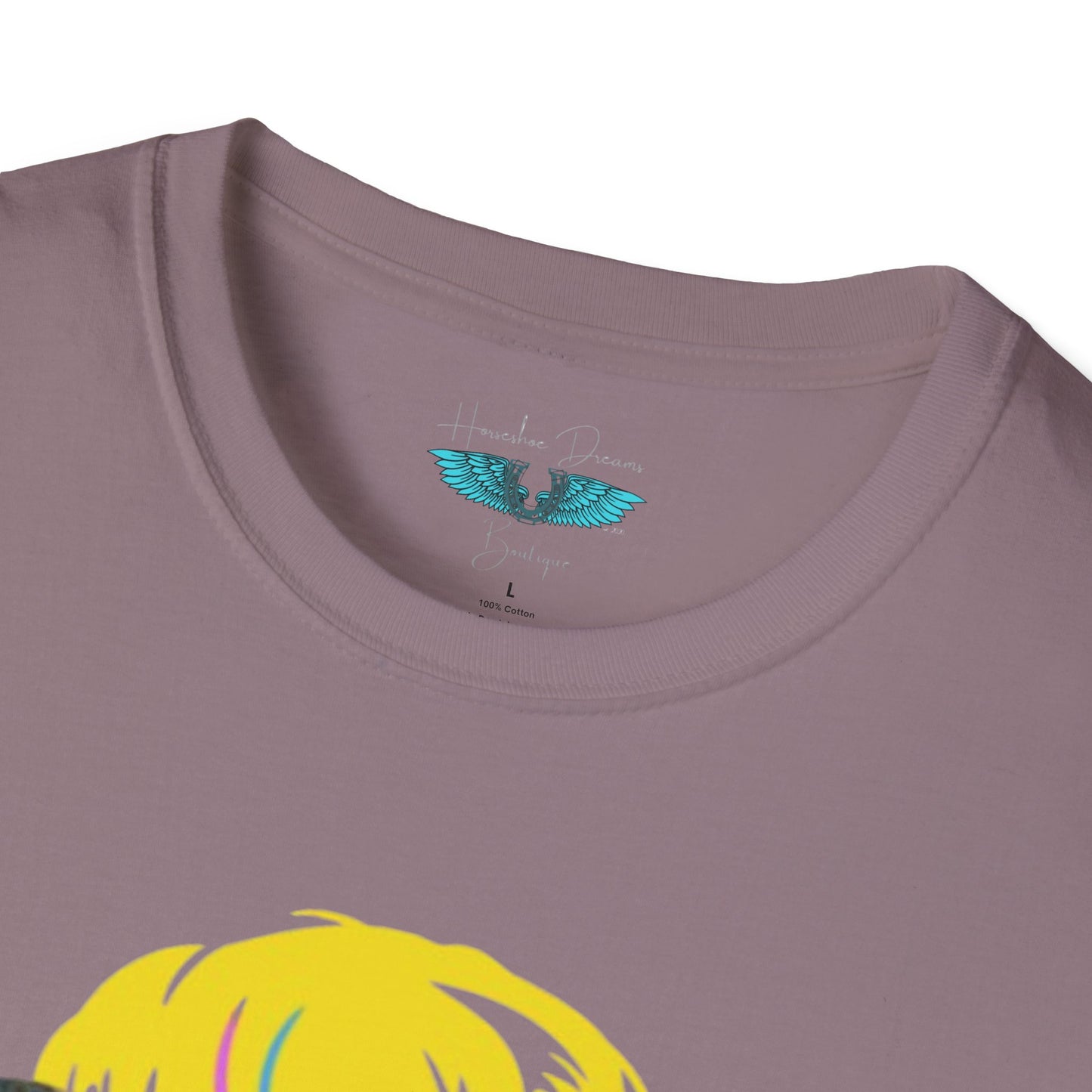Retiree Hair Don't Care -  Military Airforce - Women Soft Style Graphic Tee