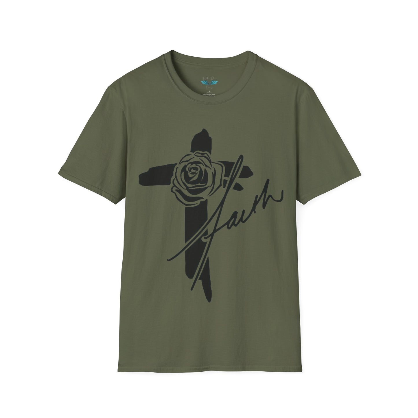 Faith Cross Women's Faith Based Graphic Tee