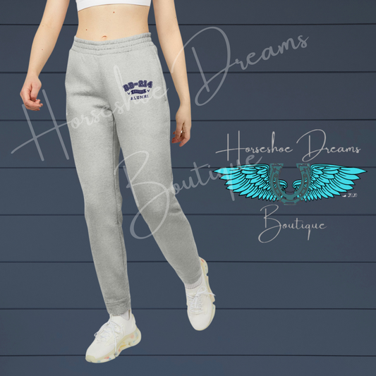 Retired DD-214 Adidas Unisex Fleece Joggers Grey