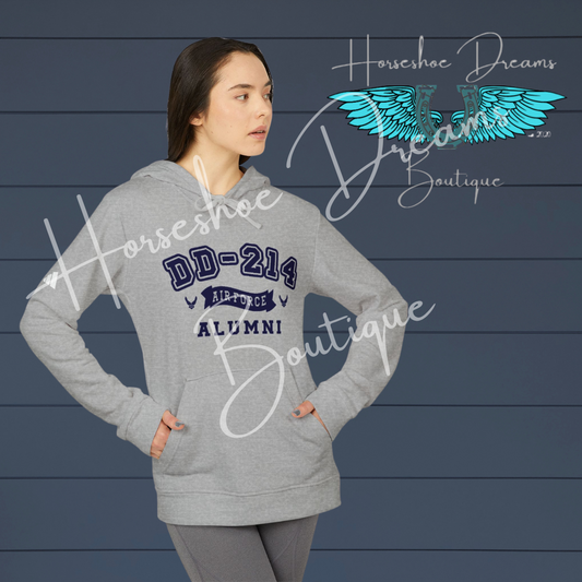 Retired DD-214 Adidas Unisex Fleece Hoodie